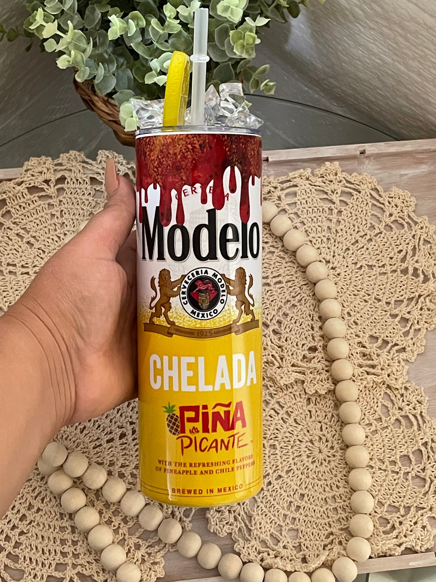 TUMBLERS  CHELADA DE PIÑA